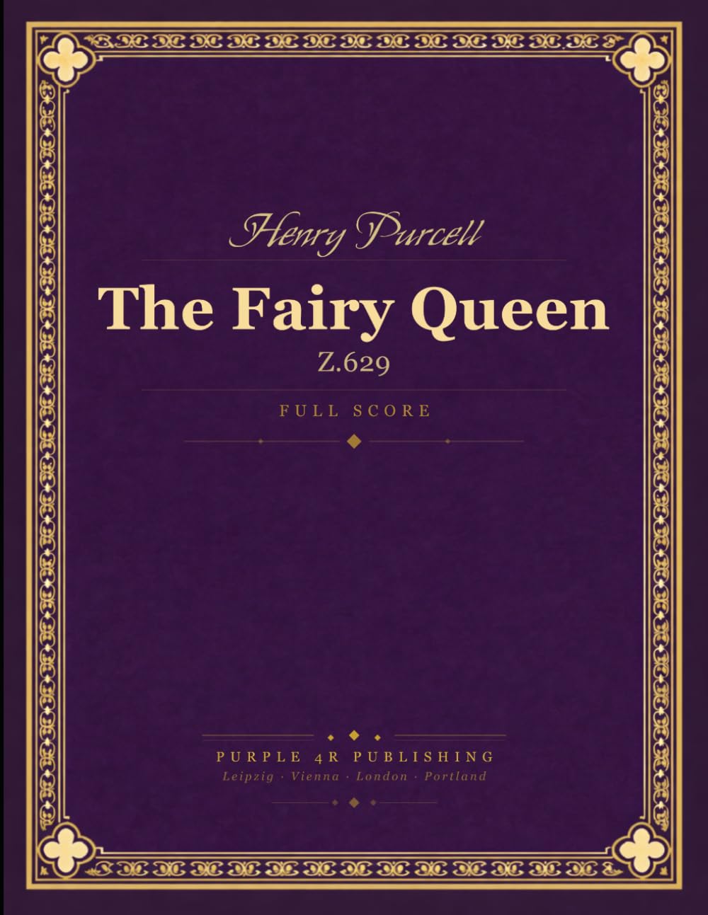 Purcell: The Fairy Queen, Z.629 - Full Orchestral Score baixar o livro de graça