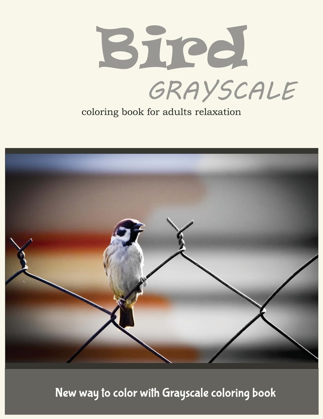 capítulo por capítulo baixar Cute Bird Grayscale Coloring Book for Adults Relaxation: New Way to Color with Grayscale Coloring Book
