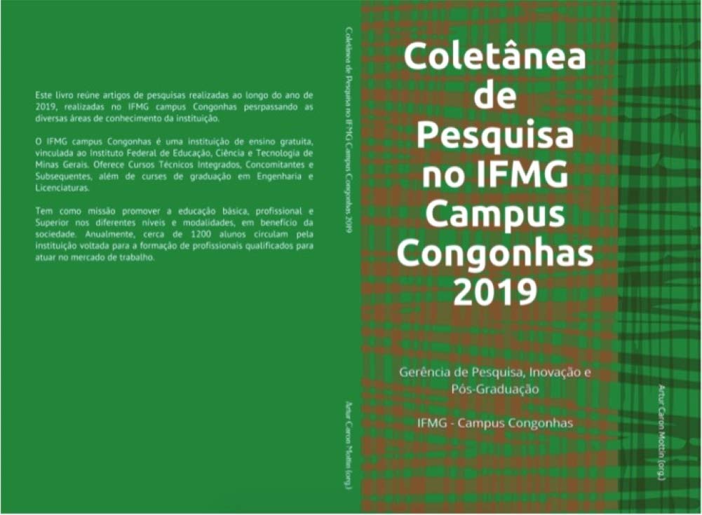 Coletânea de Pesquisa no IFMG Campus Congonhas 2019 baixar livro de graça