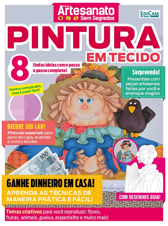 ler totalmente Artesanato Simples - Pintura em Tecido - 23/01/2023