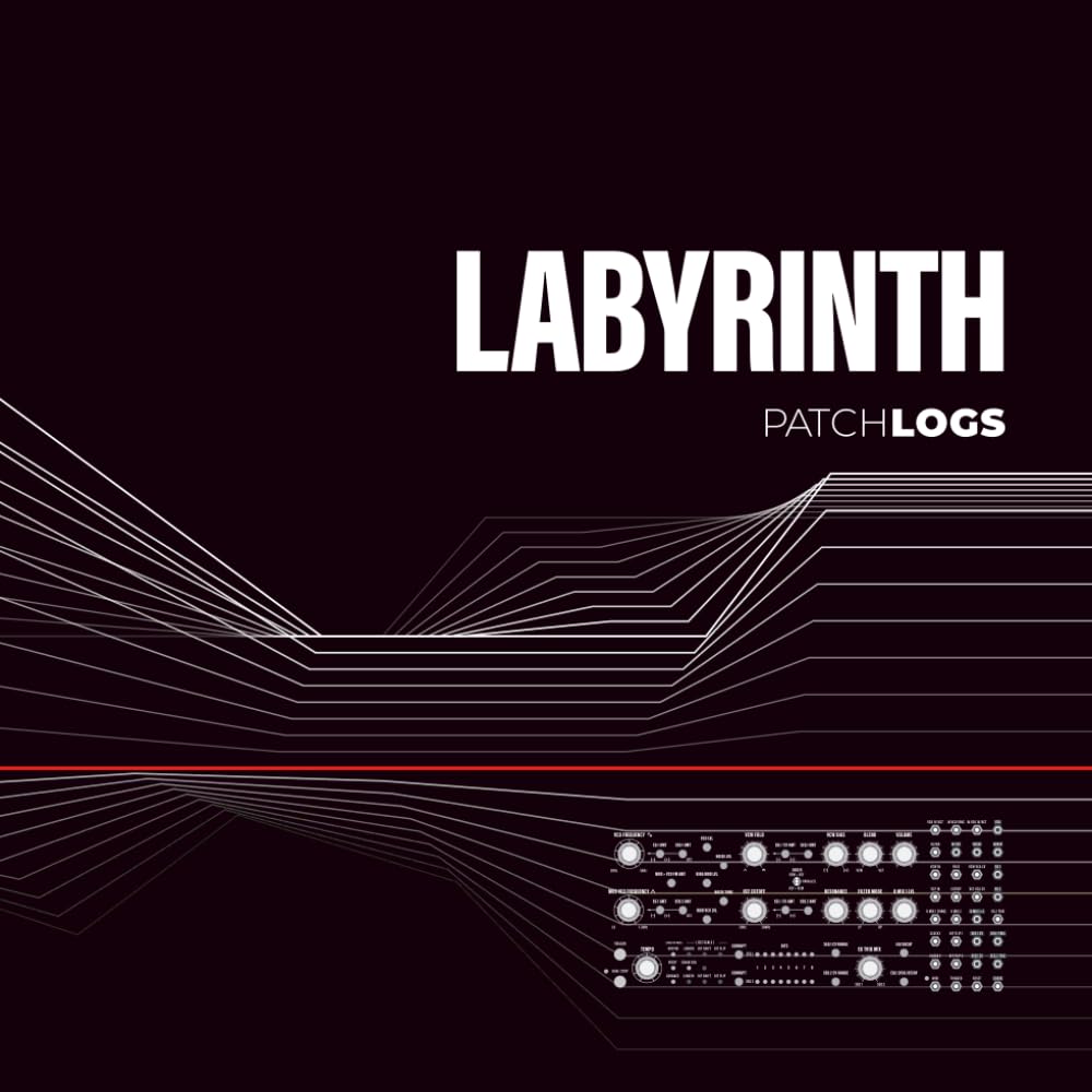 ler totalmente PatchLOGS | Moog – Labyrinth: 100 patch templates. Structured with Patch IDs, enlarged patch areas and an adaptable edge index.