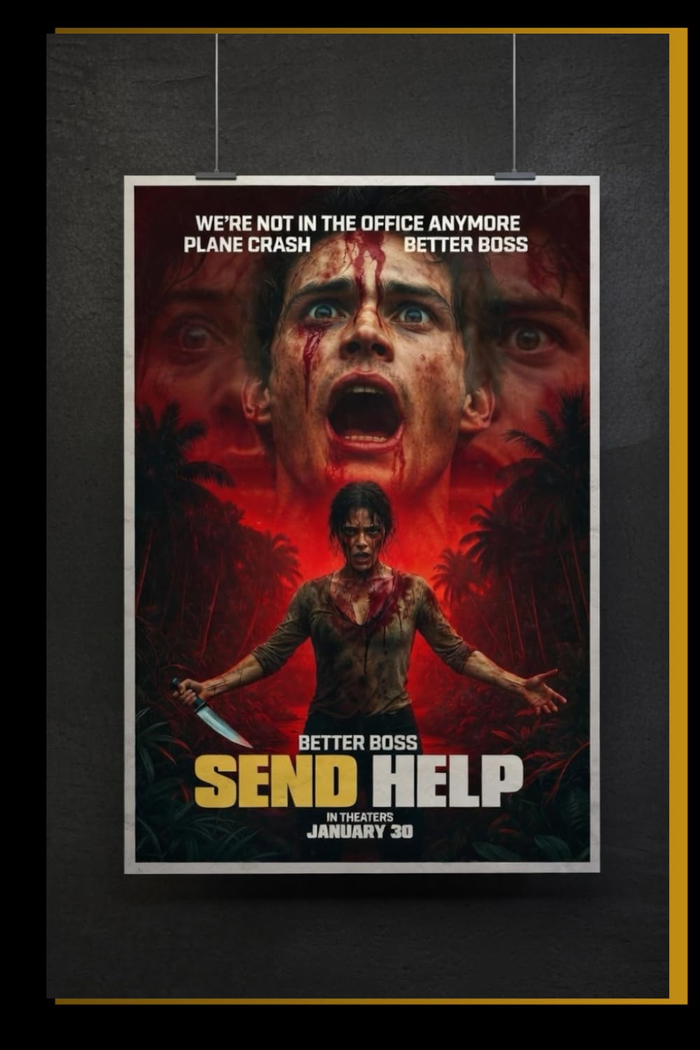 SEND HELP MOVIE GUIDE: Rise and Reversal of Linda's Revenge: Plane crash leaves her and abusive boss on deserted island; she dominates the hunt and... viewers root for his escape from her. baixar o livro de graça