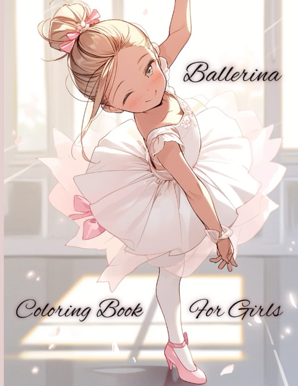 ler totalmente Ballerina Coloring Book For Girls: 50 Beautiful Illustrations for Dance Lovers Girls from ages 4-8 and 9-12