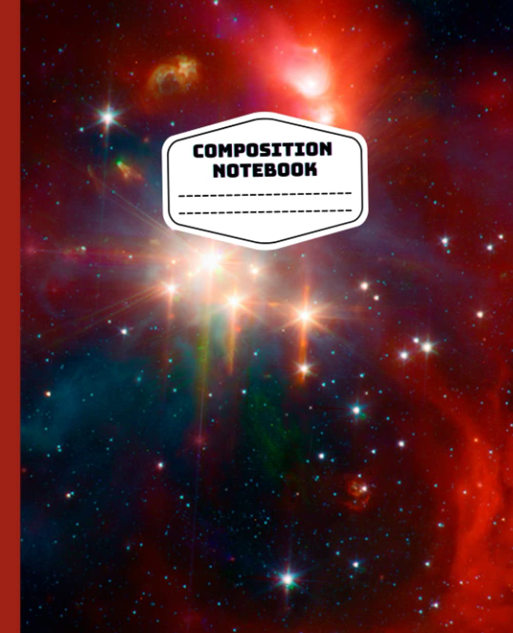 capítulo por capítulo baixar Composition Notebook: Red Galaxy Wide Ruled Lined Paper Journal | 7.5 x 9.25-100 Pages | Perfect for Kids, Teens, and Adults.