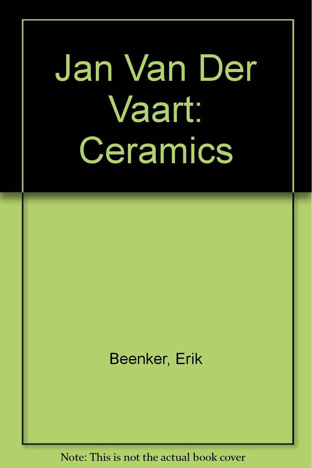 ler totalmente Jan Van Der Vaart: Ceramics