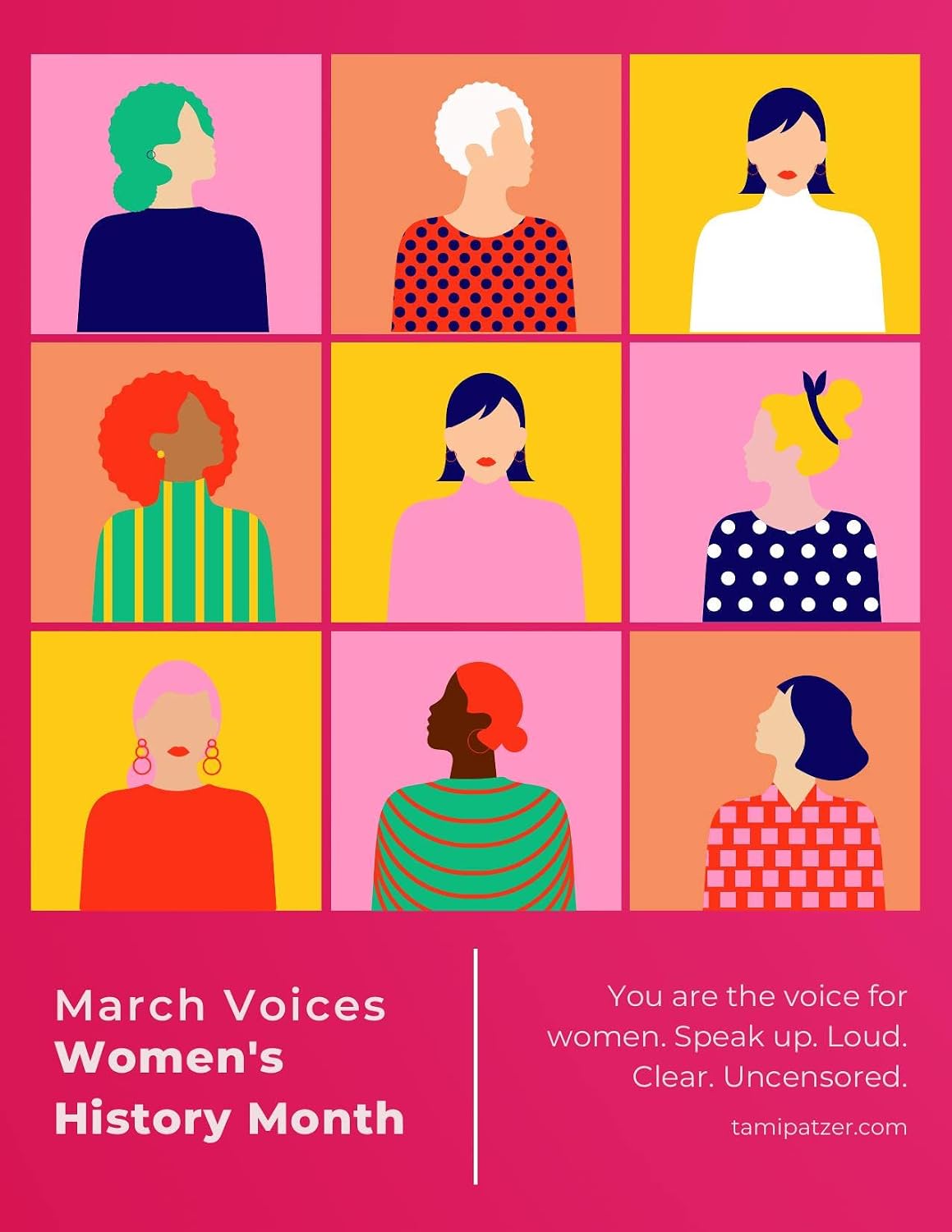 ler totalmente March Voice: Women's History Month: Be on TV: Themes, Topics, and Questions for Your Next TV or Podcast Interview (English Edition)