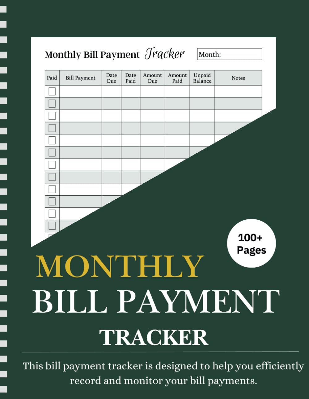 Monthly Bill Payment Checklist Book: Bill Tracker Notebook Monthly Bill Payment Checklist - 8.5" x 11", 100+ pages Bill Payment book baixar livro de graça