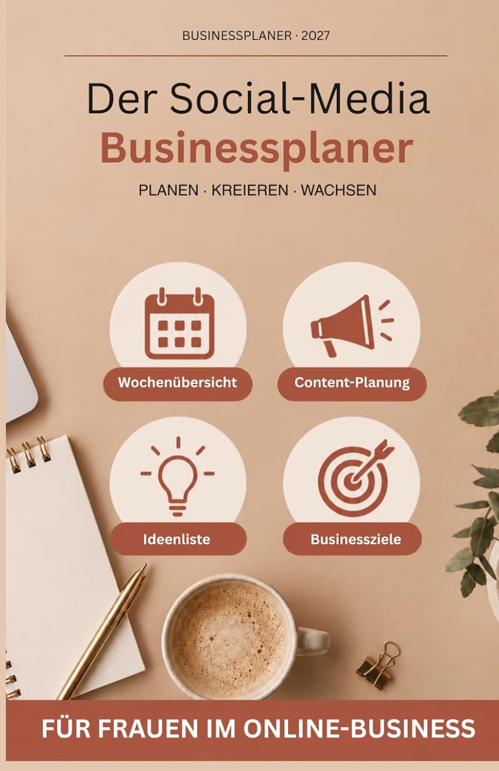 capítulo por capítulo baixar Der Social-Media-Businessplaner: Jahresausgabe 2027 | Für Frauen im Online-Business (German Edition)