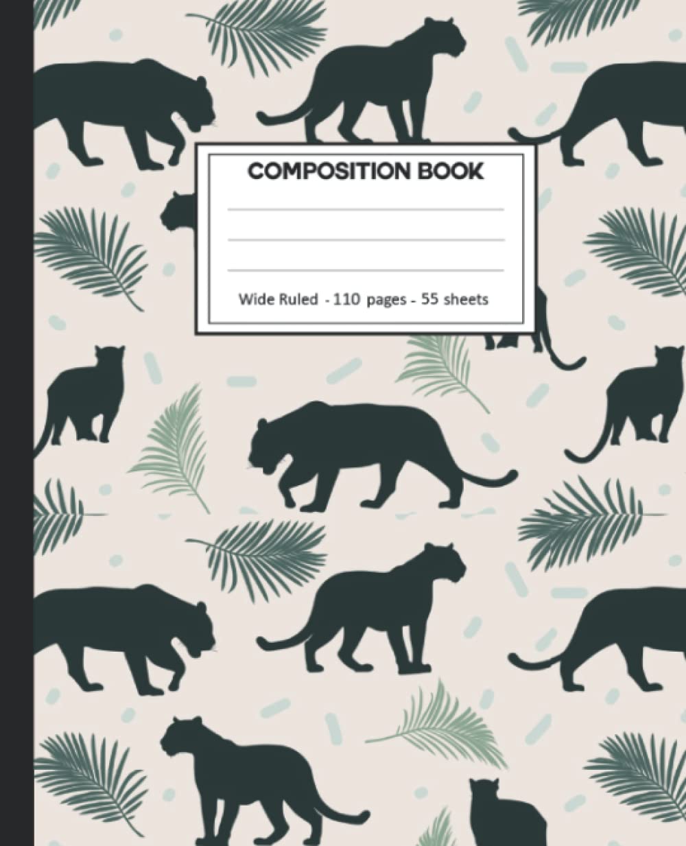 ler totalmente Composition Notebook: Black panther College Ruled: 110+ Lined Pages Writing Journal.