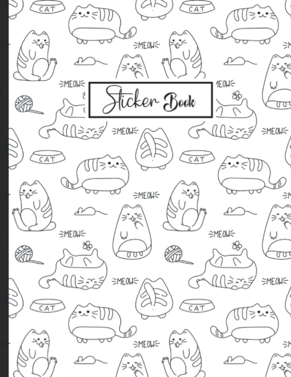 Sticker Book: Blank Sticker Collection Book for Girls with Kawaii. baixar livro de graça