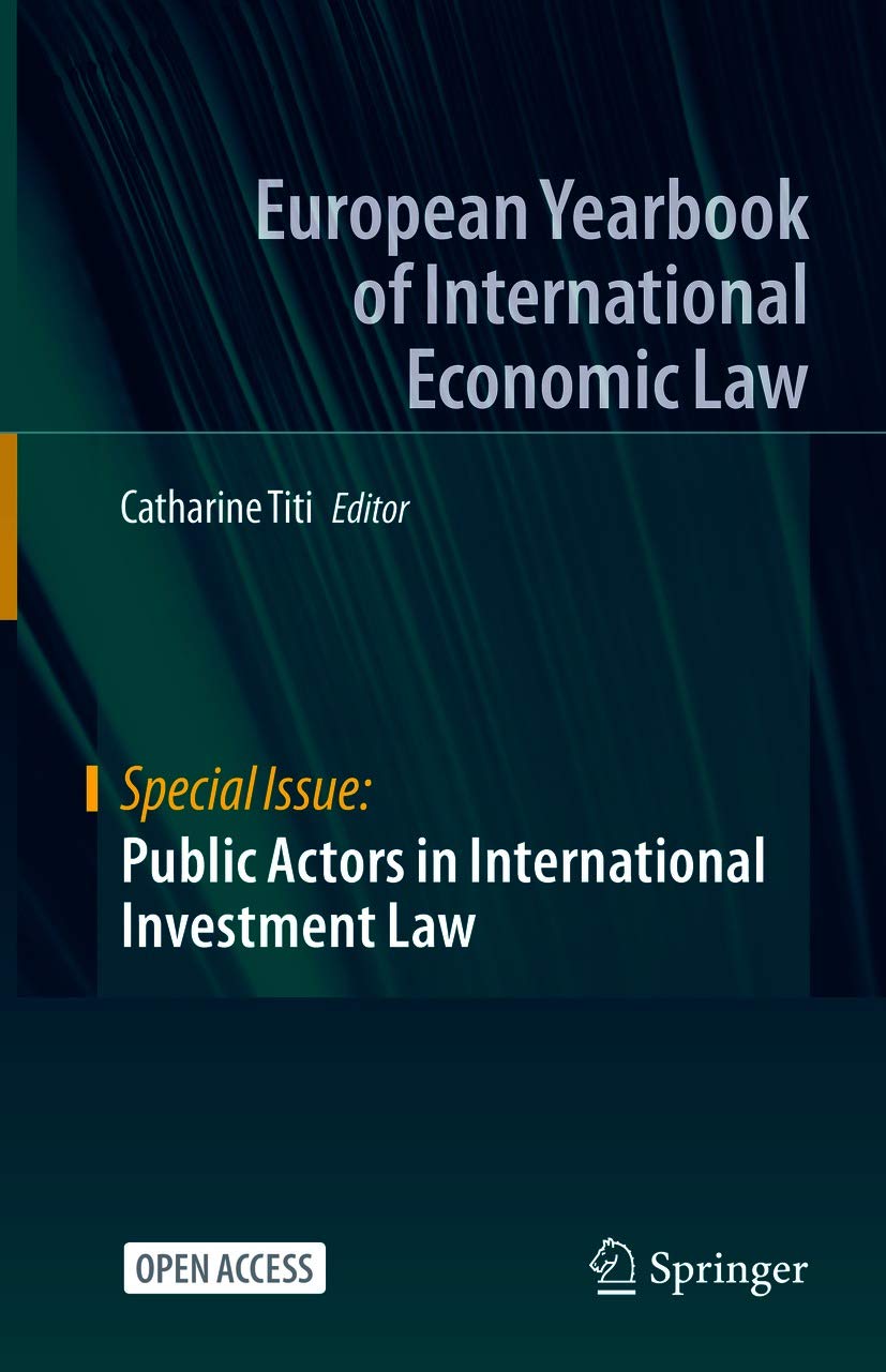 ler totalmente Public Actors in International Investment Law (European Yearbook of International Economic Law) (English Edition)