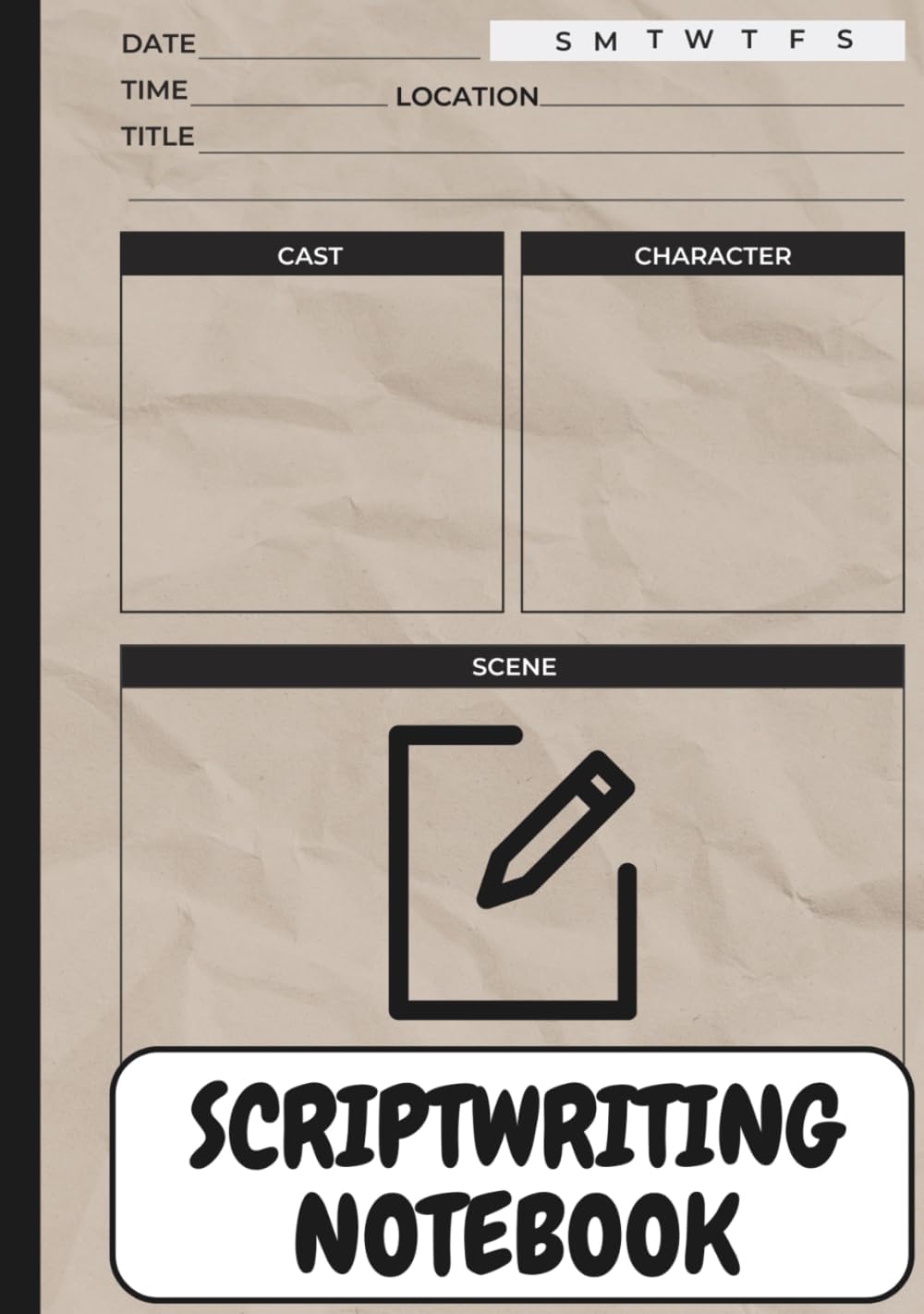 Scriptwriting Notebook: Organize Scenes, Characters, Dialogue & Story Structure | For Screenwriters, Filmmakers & Creative Writers baixar o livro de graça