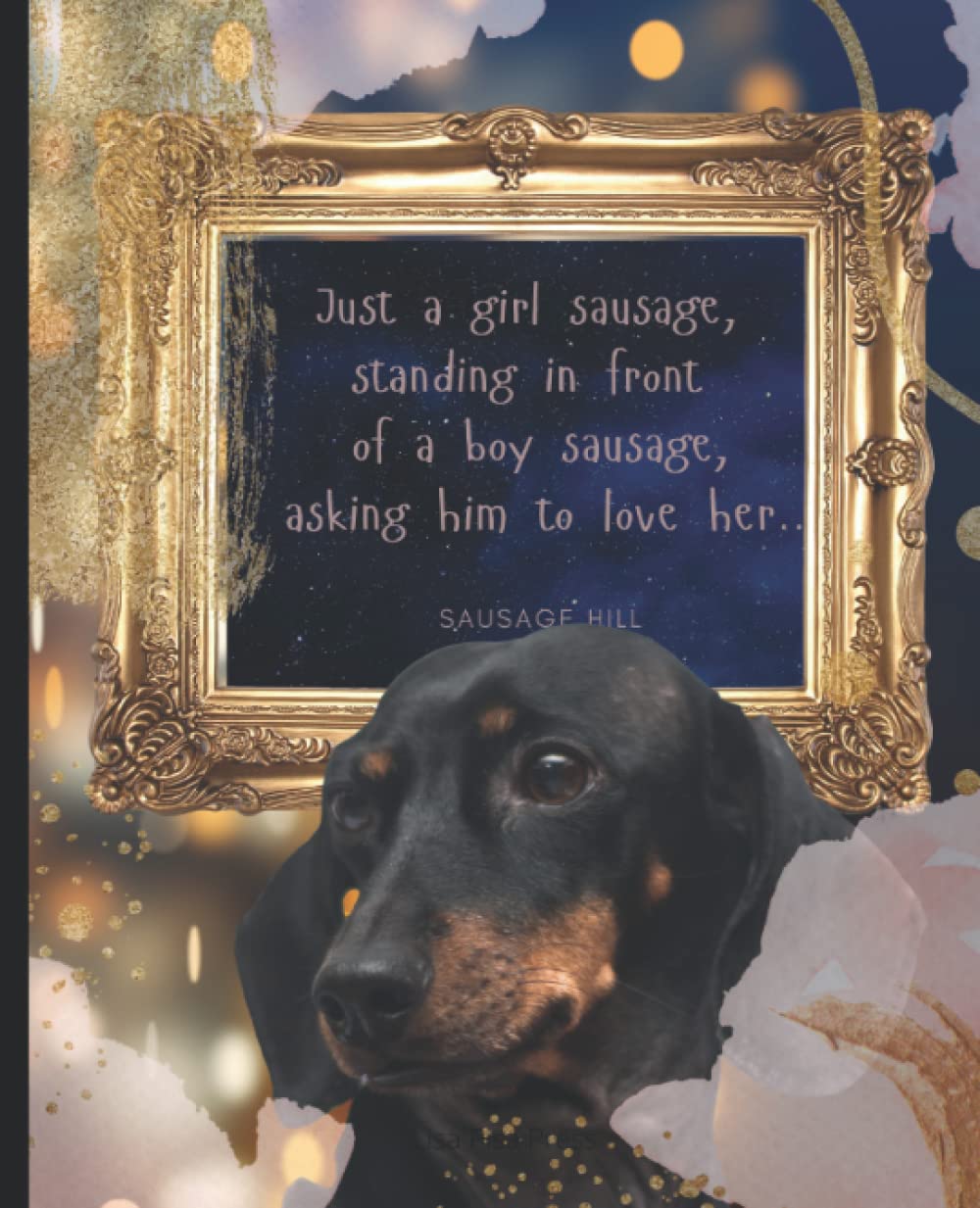 Sausage Dog Notebook: Lined notebook, journal, 200 pages, 7.5 x 9.25 inches, paperback. baixar livro de graça