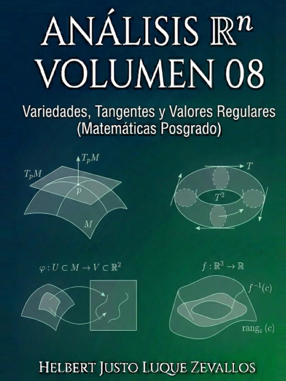 Análisis en Rn volumen 08: Variedades, Tangentes y Valores Regulares (Matemáticas Posgrado) (Spanish Edition)