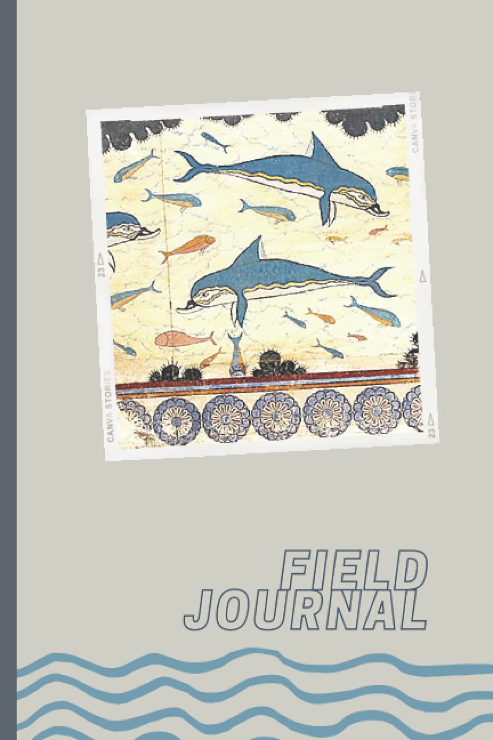 Field Journal: An adventure notebook / journal with alternating graph and lined pages inspired by Minoan art baixar o livro de graça