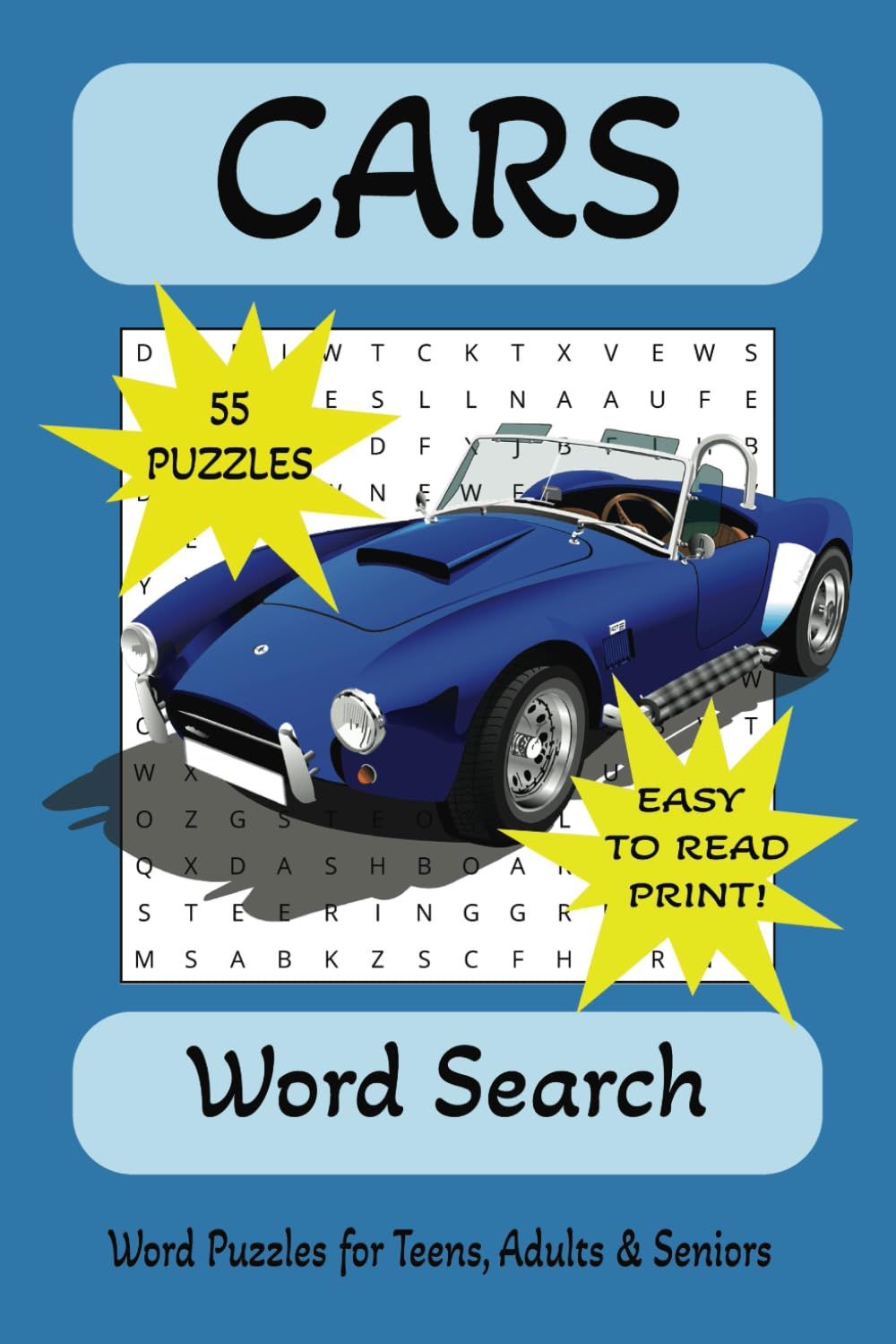 ler totalmente Cars Word Search Puzzle Book: Word Searches with EZ to Read Print About Cars, Car Parts & Mechanics and More I 6x9 inches, 110 pages, 55 puzzles...Great Gift for Birthdays, Vacations, Free Times