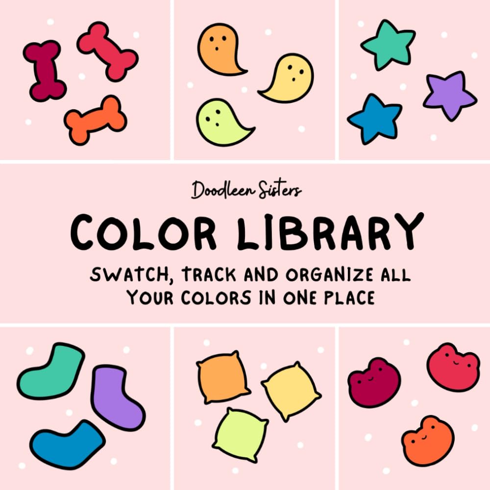 Color Library - Swatch, Track & Organize all your Colors in One Place - 3000+ Swatches & 44 Cute Shapes baixar livro de graça