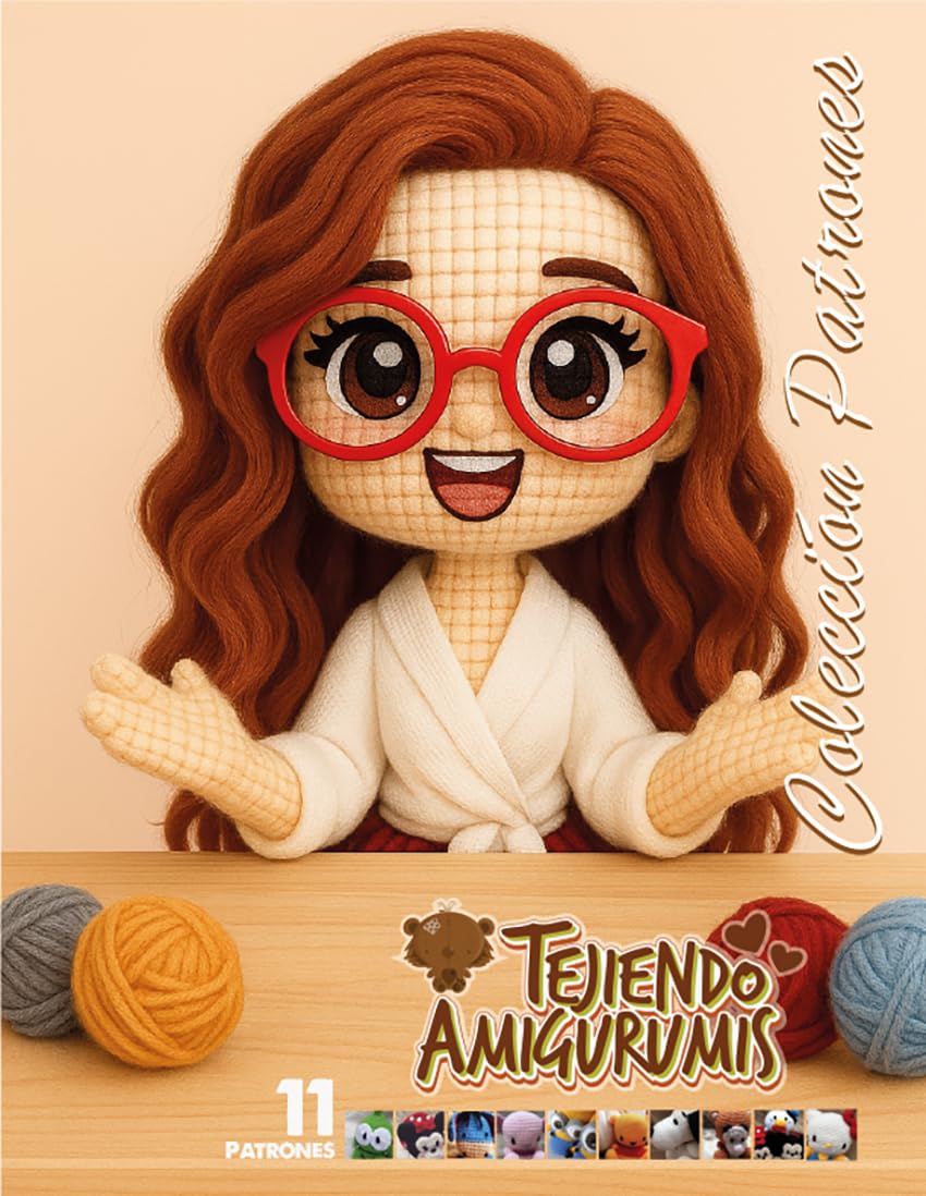 Set de Personajes Animados Tejiendo Amigurumis (Spanish Edition)