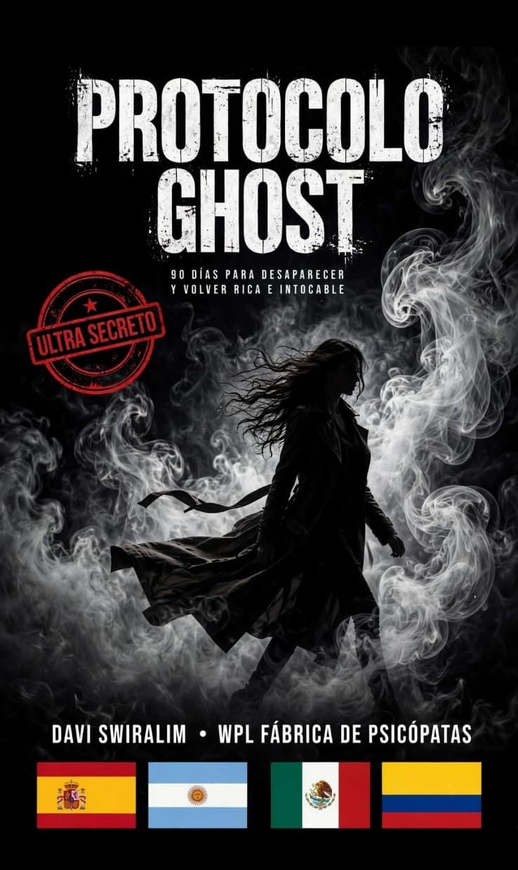 ler totalmente PROTOCOLO GHOST: 90 DÍAS PARA DESAPARECER Y VOLVER RICA E INTOCABLE (FÁBRICA DE PSICOPATAS) (Spanish Edition)