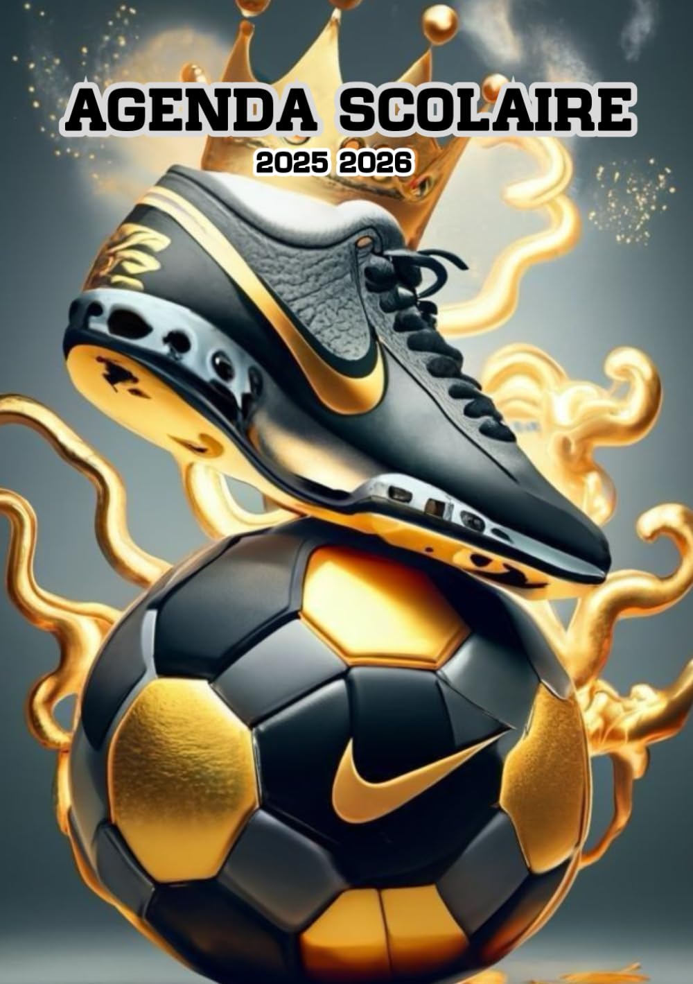 Agenda scolaire 2025 2026: FOOTBALL - Rester Organisé et Motivé Toute L'année - Planificateur Scolaire pour Garçons et Filles - De Septembre à Juillet - A5 - Thème Sport. (French Edition)