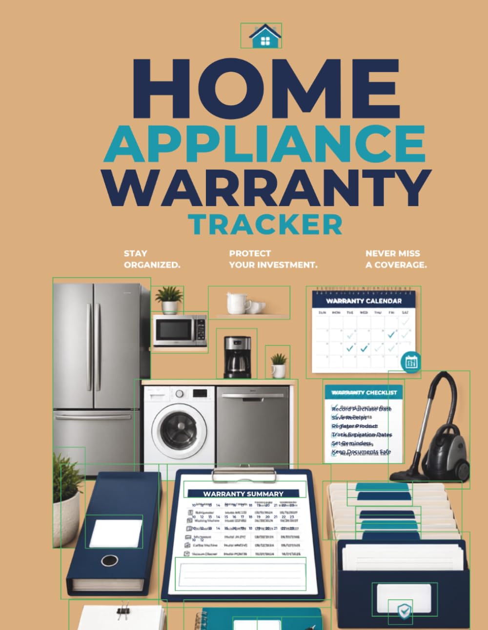 ler totalmente Home Appliance Warranty Tracker: The Complete Organizer for Appliance Warranties, Serial Numbers, Purchase Records and Service Information