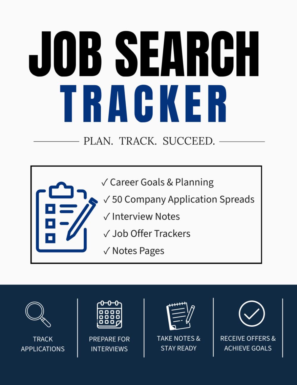 ler totalmente Job Search Tracker: Track Applications, Research Companies, Prepare for Interviews, and Evaluate Job Offers