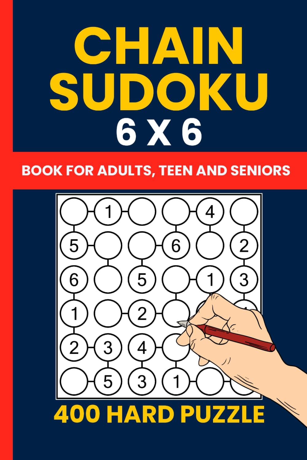Chain Sudoku Puzzle Book: 400 Hard 6x6 Strimko Puzzles for Expert Solvers: A Challenging Collection of 6x6 Chain Sudoku Puzzles to Sharpen Your Mind baixar livro de graça