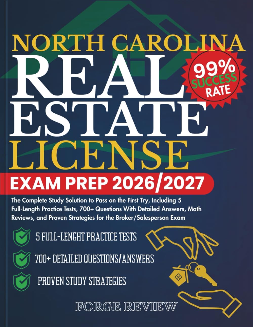ler totalmente NORTH CAROLINA Real Estate License Exam Prep 2026/2027: The Complete Study Solution to Pass on the First Try, Including 5 Full-Length Practice Tests,... Strategies for the Broker/Salesperson Exa