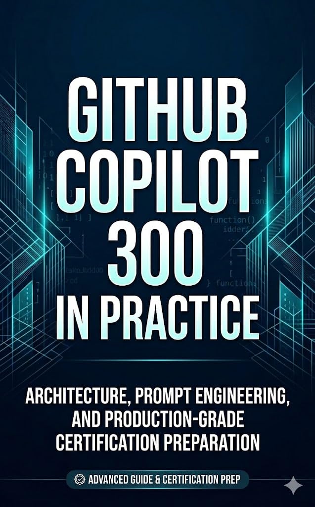 ler totalmente GitHub Copilot 300 in Practice: Architecture, Prompt Engineering, and Production-Grade Certification Preparation (English Edition)
