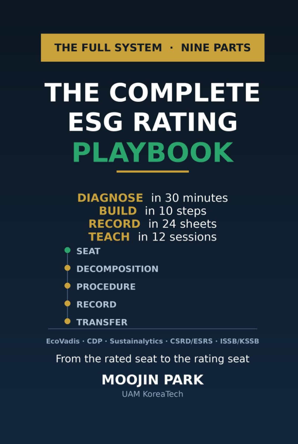 capítulo por capítulo baixar The Complete ESG Rating Playbook: Diagnose in 30 Minutes, Build in 10 Steps, Record in 24 Sheets, Teach in 12 Sessions: The Full System for EcoVadis, CDP, Sustainalytics, and Your Own Index