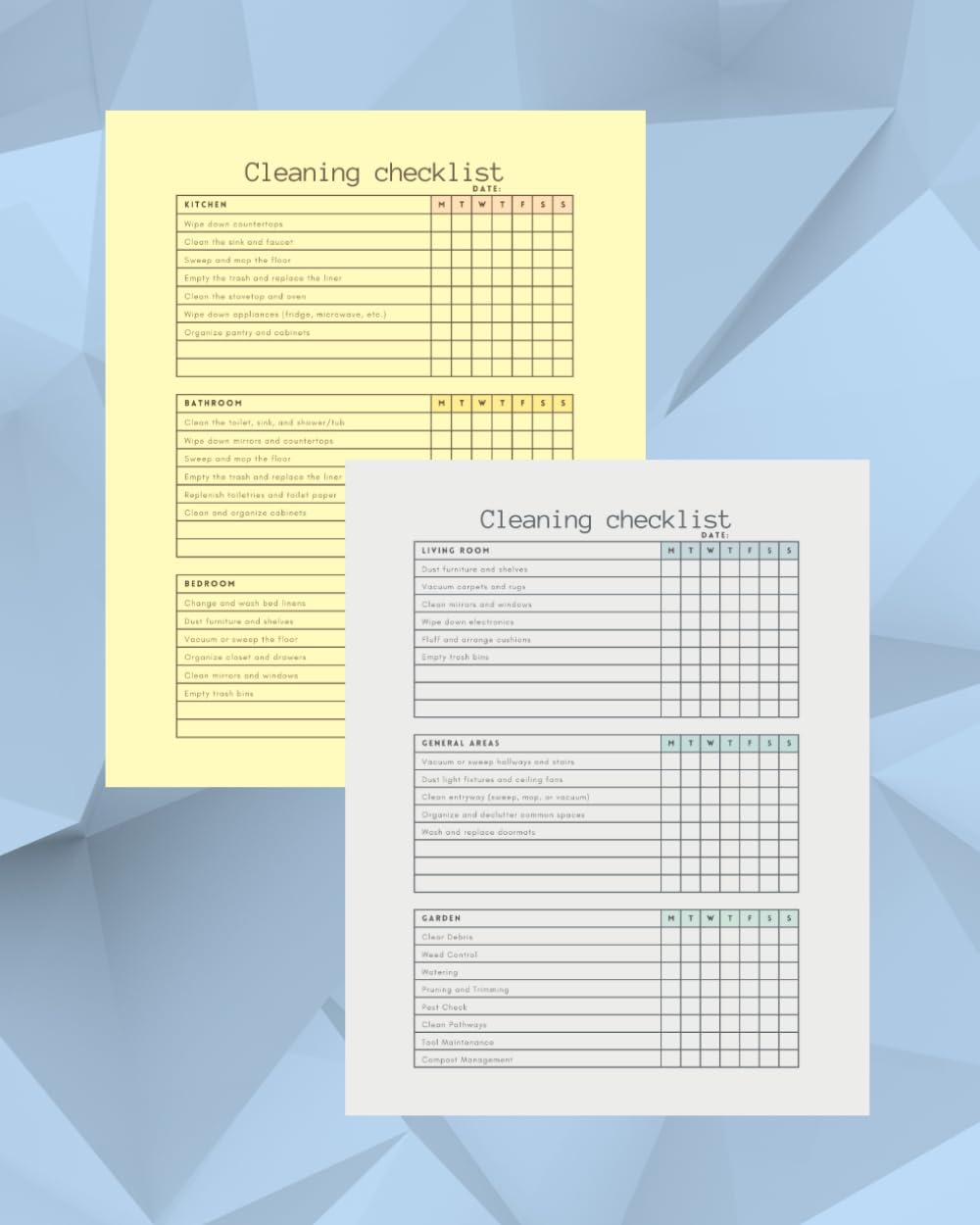 ler totalmente Checklist for Home Cleaning: A Room-by-Room Organizer to Simplify Cleaning Routine | Extra Sections to add Personalized Tasks | Matte cover design, 8”x10” with 122 Pages