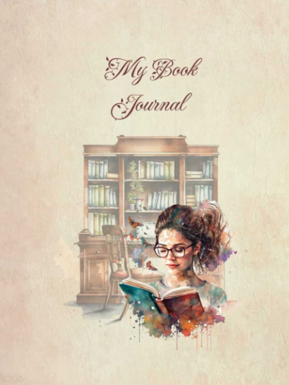 ler totalmente Book journal. Registro de lectura de estilo vintage.: Un diario literario para el alma de las amantes de los libros. Registra hasta 100 libros que hayas leído. (Spanish Edition)