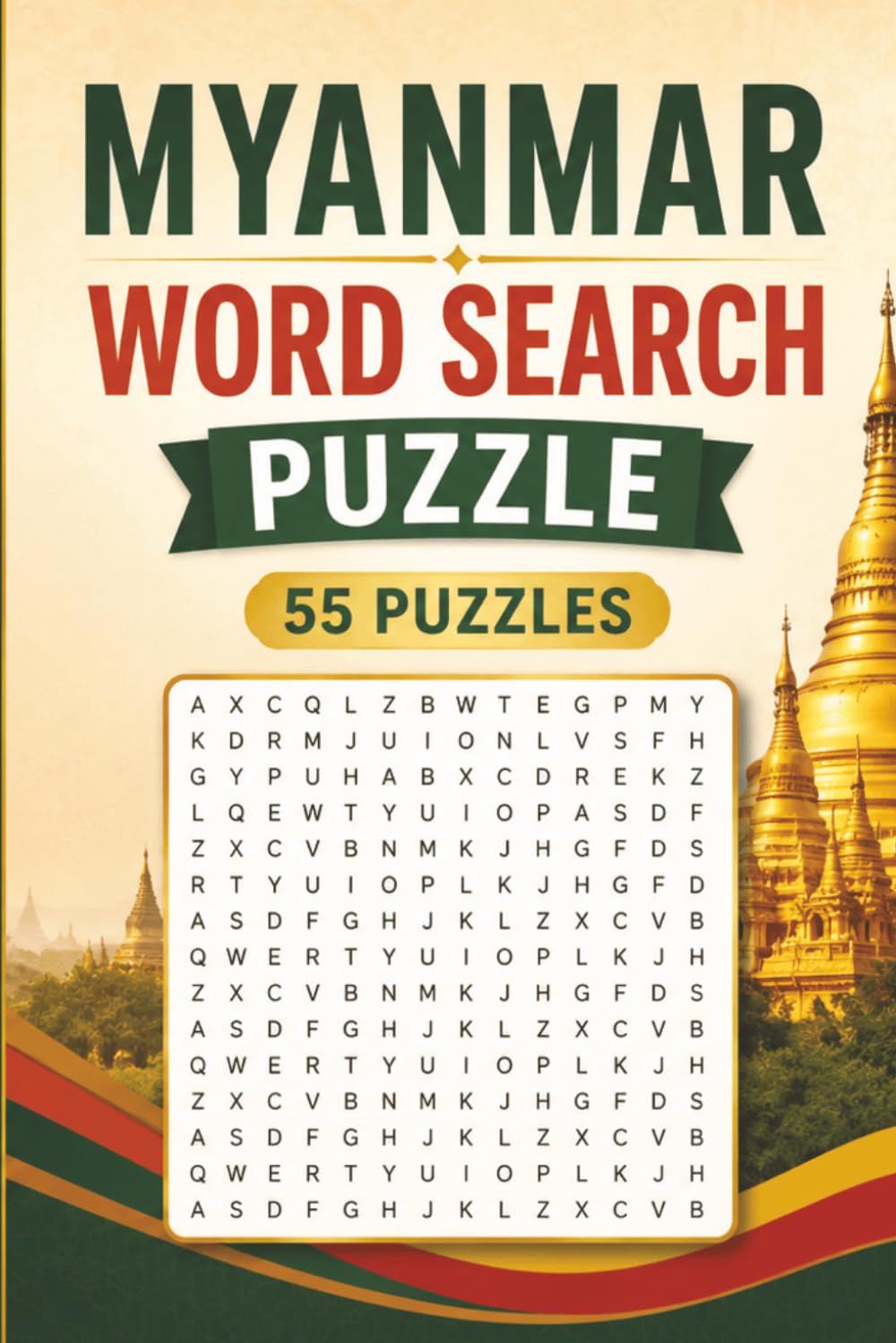 Myanmar Word Search Puzzle: 55 Puzzles Word Search about Myanmar and More | 6x9 inches, 110 pages | Gift for Myanmar & Countries Lover baixar livro de graça