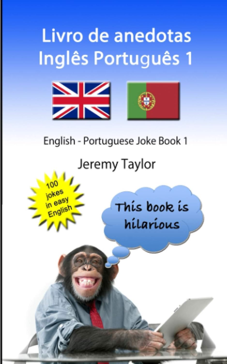 ler totalmente Livro de anedotas Inglês Português 1: English Portuguese Joke Book 1 (Portuguese Edition)