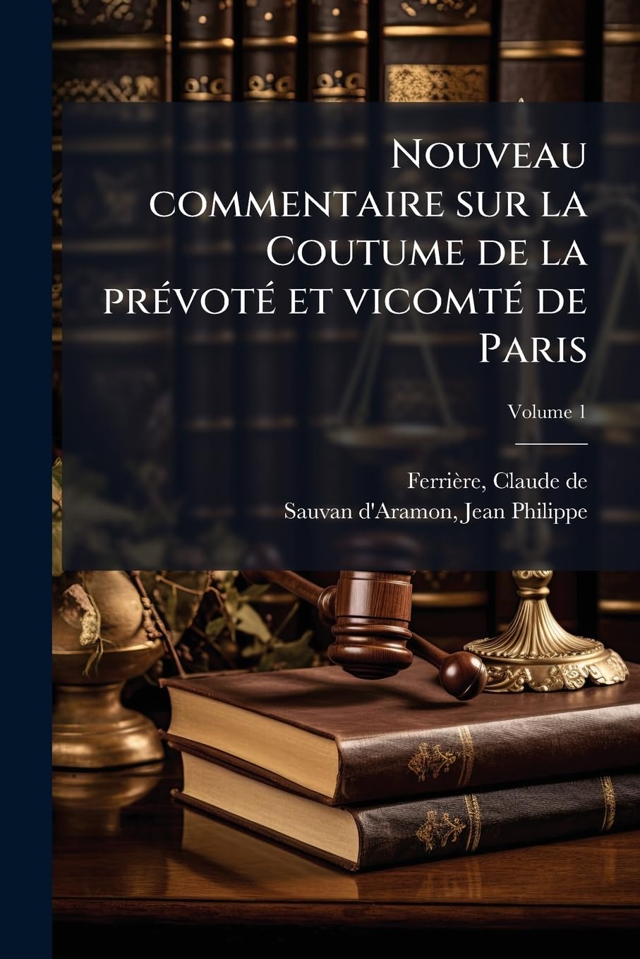 Nouveau commentaire sur la Coutume de la prévoté et vicomté de Paris; Volume 1