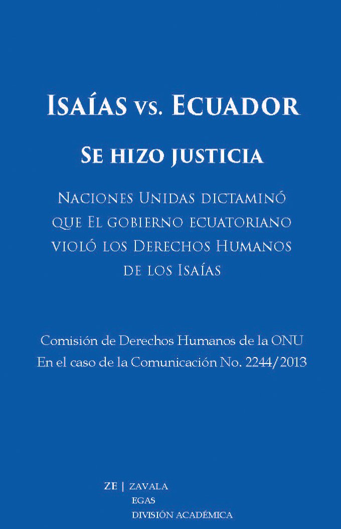 Isaías vs. Ecuador: Se hizo justicia (Spanish Edition) baixar o livro de graça
