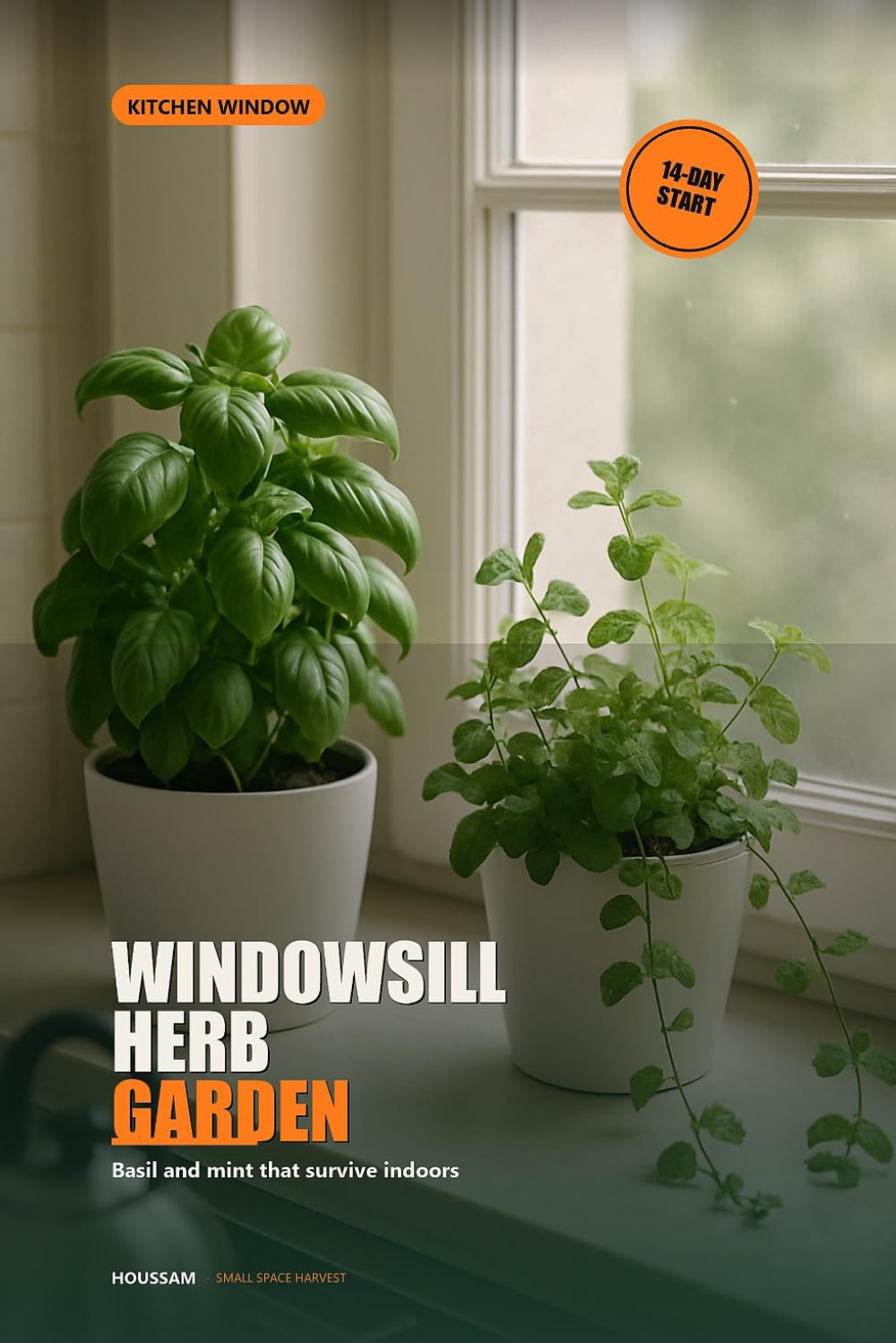 Windowsill Herb Garden: Basil, mint, and cooking herbs that survive indoor light baixar livro de graça
