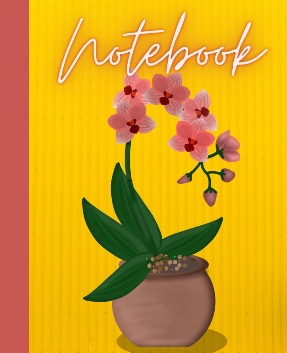 Orchid Flowered Pot Composition Notebook: Wide ruled for writing daily activities,doing Homework and to do list baixar livro de graça