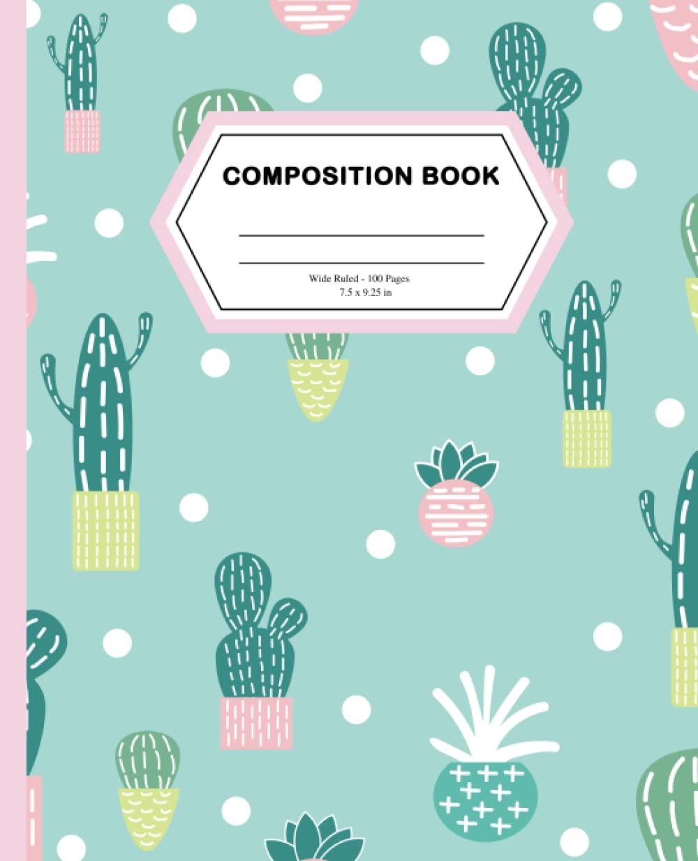 COMPOSITION NOTEBOOK WIDE RULED 100 WHITE PAGES 7.5 x 9.25in. baixar livro de graça