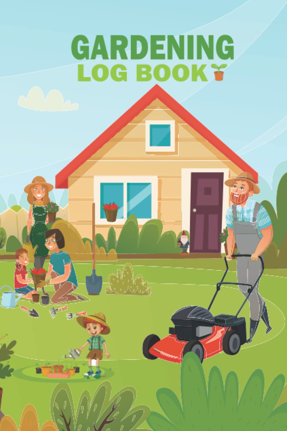Gardening Log Book and Planner: Keep Track and Schedule Watering Fertilizing Dates Times and House Plant Care, Notebook To Record Your Plant's Growth and Needs baixar livro de graça