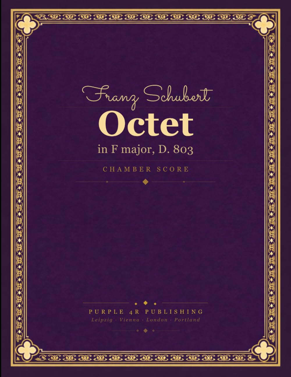 capítulo por capítulo baixar Schubert: Octet in F major, D. 803 - Chamber Score for Clarinet, Bassoon, Horn, Strings