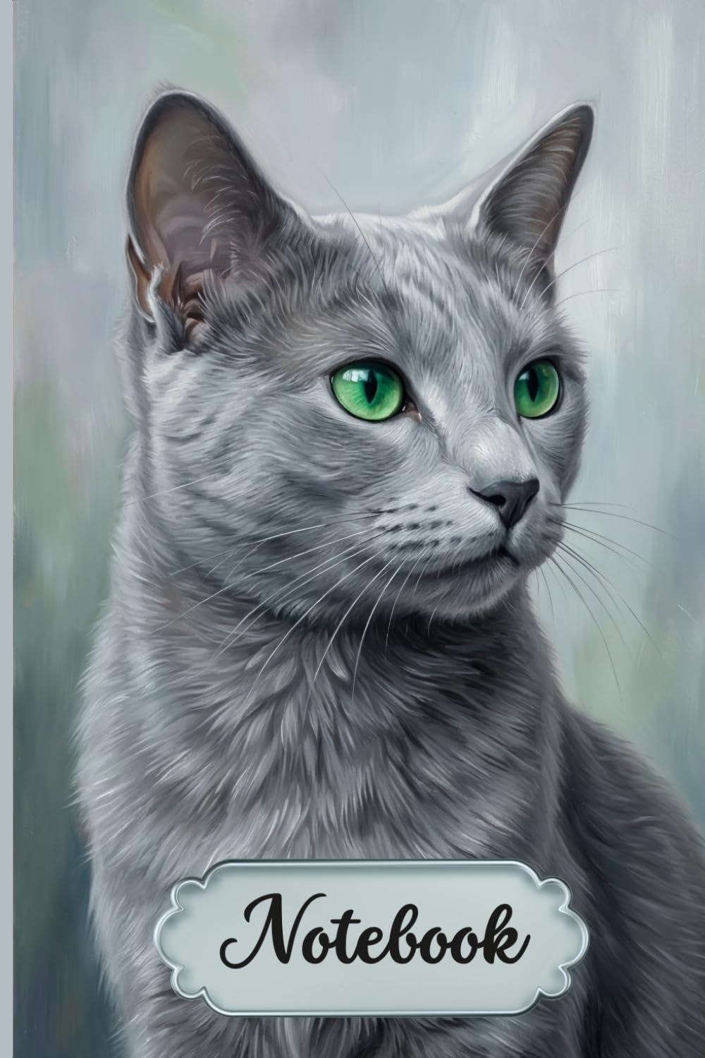 capítulo por capítulo baixar Russian Blue Cat Notebook for Cat Lovers: 6x9 Lined Journal, 120 Pages – Gift for Cat Moms & Cat Enthusiast