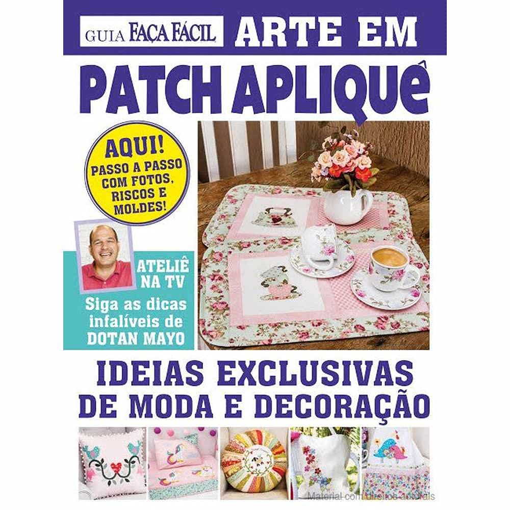 Guia faça fácil - Arte em patch apliquê