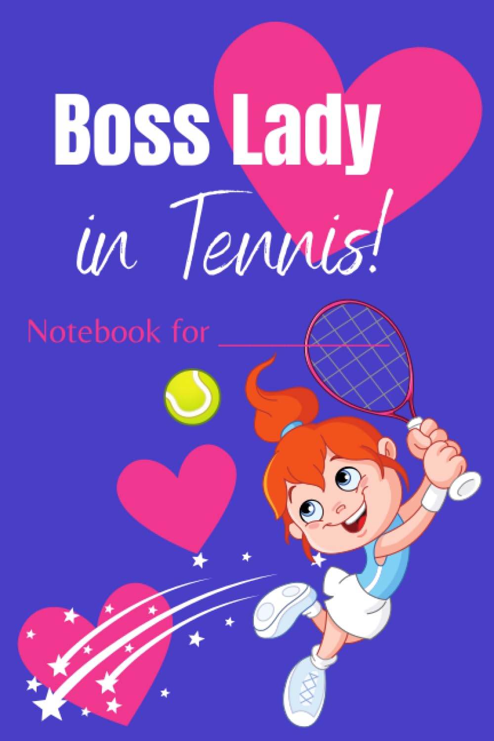 Boss Lady in Tennis: tennis notebook journal for women / 120 journal pages baixar o livro de graça