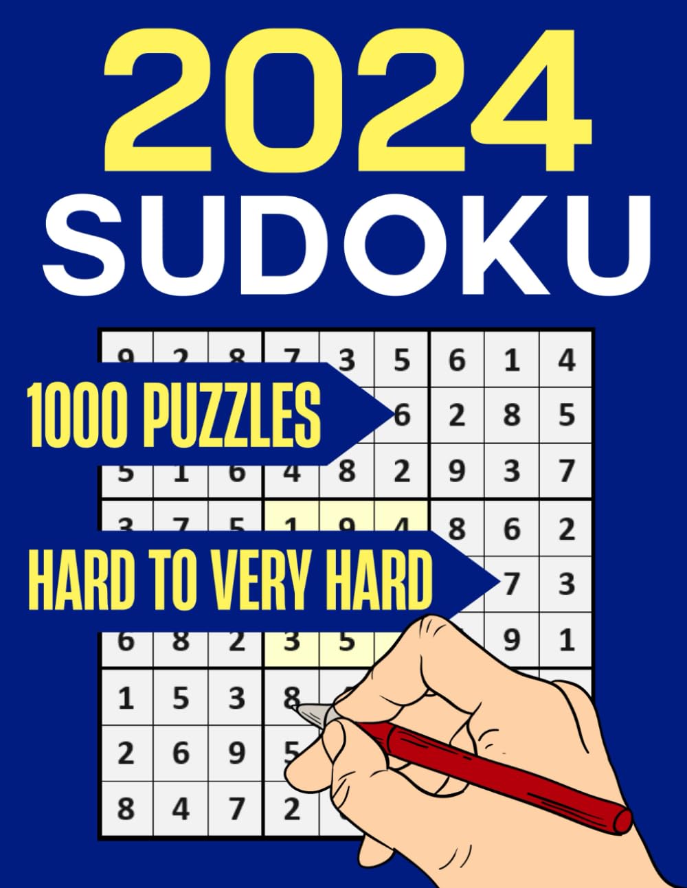 ler totalmente Sudoku Puzzles Book for Adults: 1000 Sudoku Puzzles from Hard to Very Hard | Puzzles for Adults and Seniors with Solutions