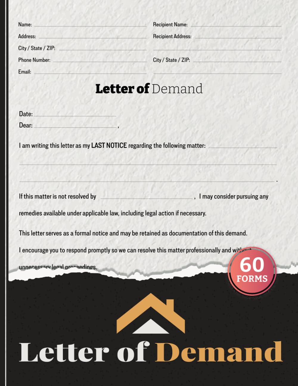 capítulo por capítulo baixar Letter of Demand: For Landlords, Businesses & Property Managers | Document Rental Disputes, Contract Matters & Financial Claims | 60 Forms