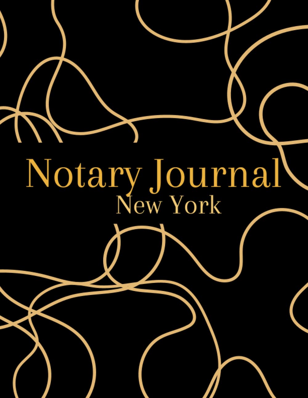 Notary Journal New York: Official Notary Log Book, Record Notarial Acts - 200 Records by a Public Notary for Signing Agents, Black and Gold Finish Public Record Book baixar o livro de graça
