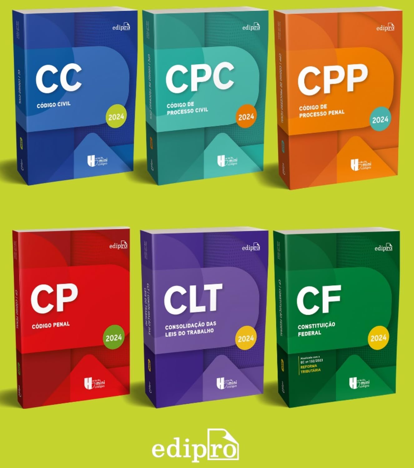 ler totalmente KIT COLEÇÃO LEGISLAÇÃO 2024 – Constituição Federal 2024 + CLT 2024 + Código Civil 2024 + Código de Processo Civil 2024 + Código Penal 2024 + Código de Processo Penal 2024
