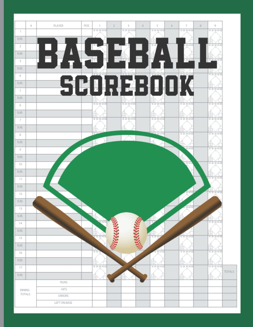 capítulo por capítulo baixar Baseball Scorebook: Softball Scorekeeping book, Baseball Score Pads, Simple Baseball Scorekeeping Book, Lineup Cards