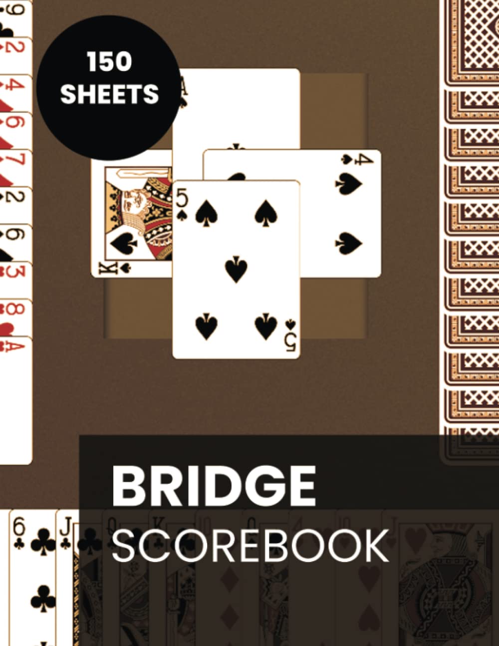 Retrogama Bridge Scorebook and Note Pad for Scorekeeping: Large Size Note Book For Contract Bridge Score Keeping and Tallies, 8.5x11 in Score Sheets and Tally Pad baixar livro de graça